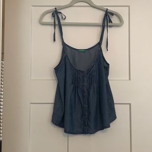 Denim United Color of Benetton tank top